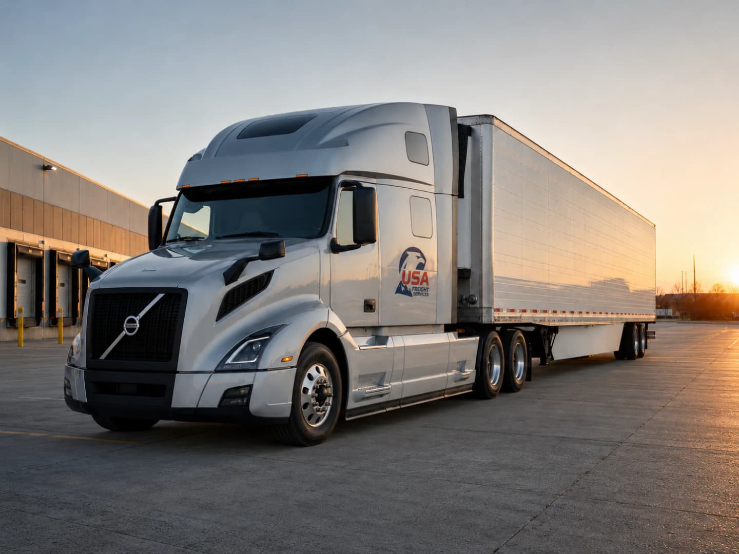 USA Freight Services truck fleet